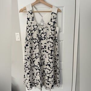 Club Monaco silk floral dress